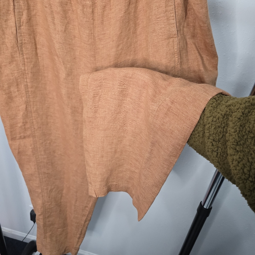 Eileen Fisher Orange Pants - Picture 7 of 8